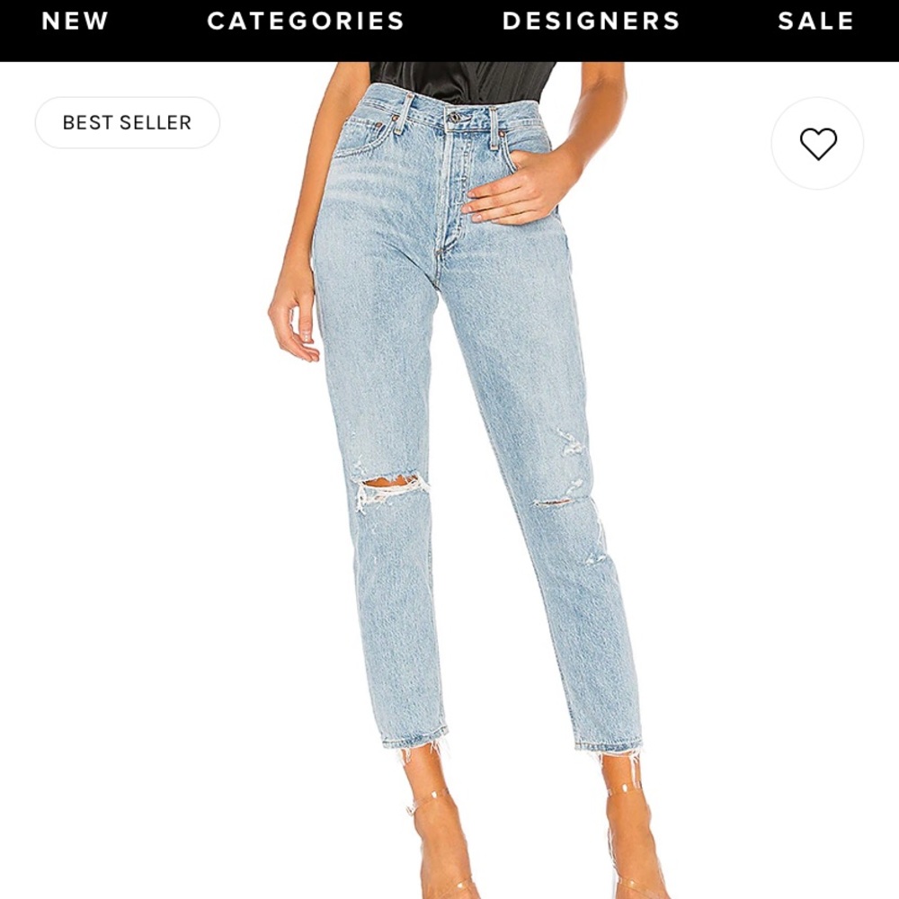 AGOLDE! The best jeans! size 24